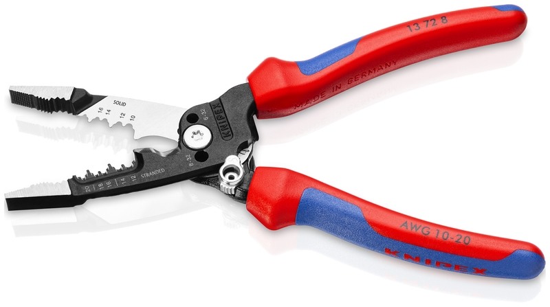 Knipex Forged Wire Strippers - Multi-Component Handle-ShopWeldingSupplies.com