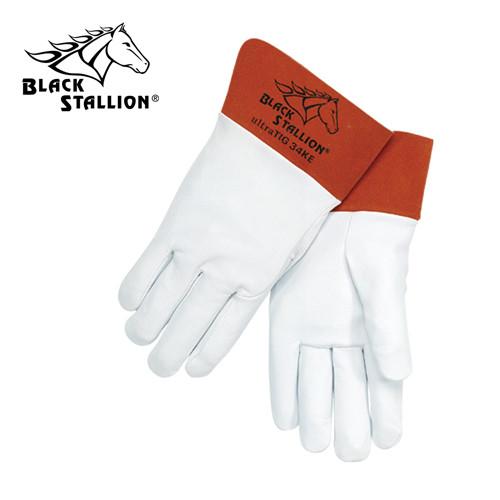 Black Stallion (Revco) 34KE TIG Welding Gloves: Kidskin Short Cuff (6 Pair Packages)-ShopWeldingSupplies.com