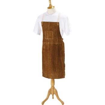 Revco 42A Split Cowhide Welding Bib Apron: - 42"-ShopWeldingSupplies.com