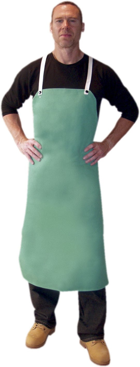 Tillman 6242 24"x42" Green Welding Bib Apron-ShopWeldingSupplies.com