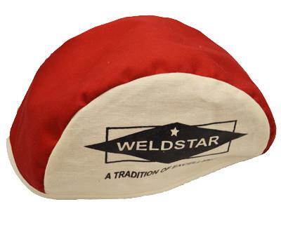 Flame Resistant Welding Beanie (Red/White)-ShopWeldingSupplies.com