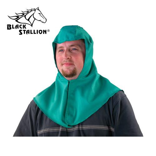 Revco F9-HOOD Green Flame Resistant Cotton Hood-ShopWeldingSupplies.com