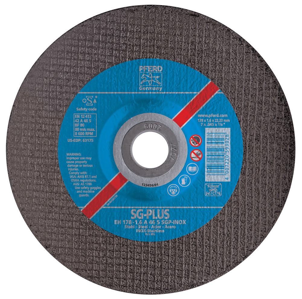 Pferd 63174 SG Plus 6"x.045"x7/8" Cut-Off Wheel (Package of 25)-ShopWeldingSupplies.com