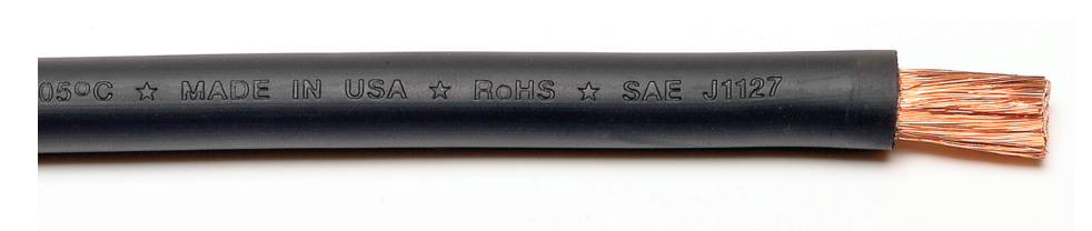 #1/0 AWG Black Welding Cable-ShopWeldingSupplies.com