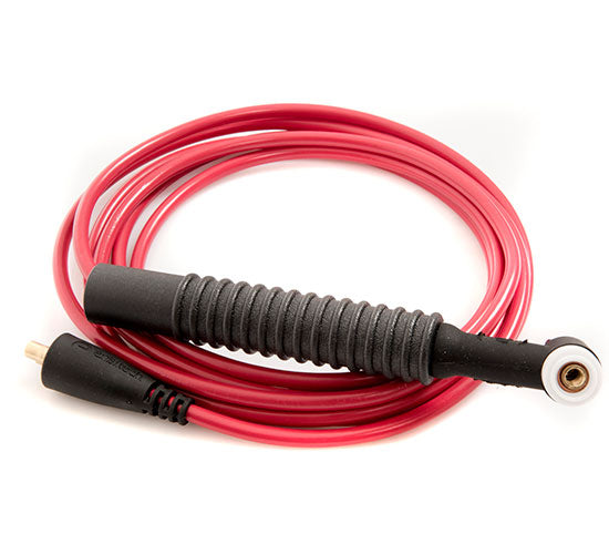 Ensitech TIG Brush Flexi Handle with Red Lead-ShopWeldingSupplies.com