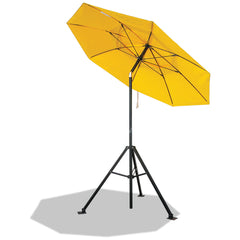 Revco Flame-Resistant Industrial Umbrella and Tripod Stand Combo - UB150-ShopWeldingSupplies.com
