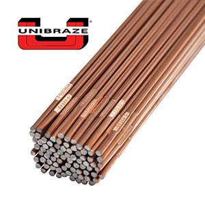 Unibraze ER70S-6 5/32 x 36 Carbon Steel TIG Rod 10 LB Box-ShopWeldingSupplies.com