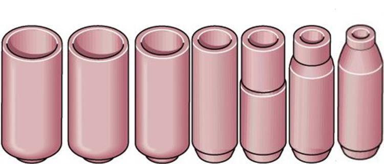 Weldmark Series 10 Alumina Nozzle (10-Pack)-ShopWeldingSupplies.com