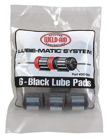 WELD-AID/Best Weld/Power Weld 007060 Lube-Matic Lubricant Pads (Package of 6 Pads) (Brand May Vary)-ShopWeldingSupplies.com