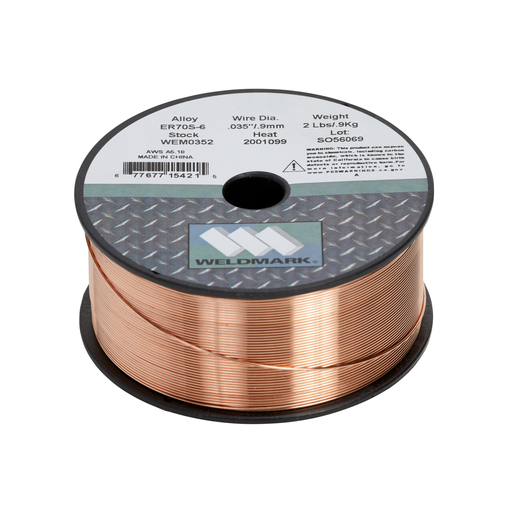 Weldmark® ER70S-6 .035 MIG Wire 2 LB Spool-ShopWeldingSupplies.com