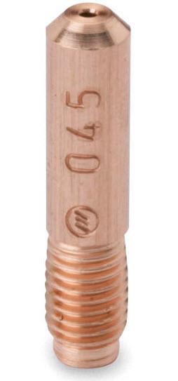 CM Industries Miller Electric Style Contact Tips .030-.045 (25/pack)-ShopWeldingSupplies.com