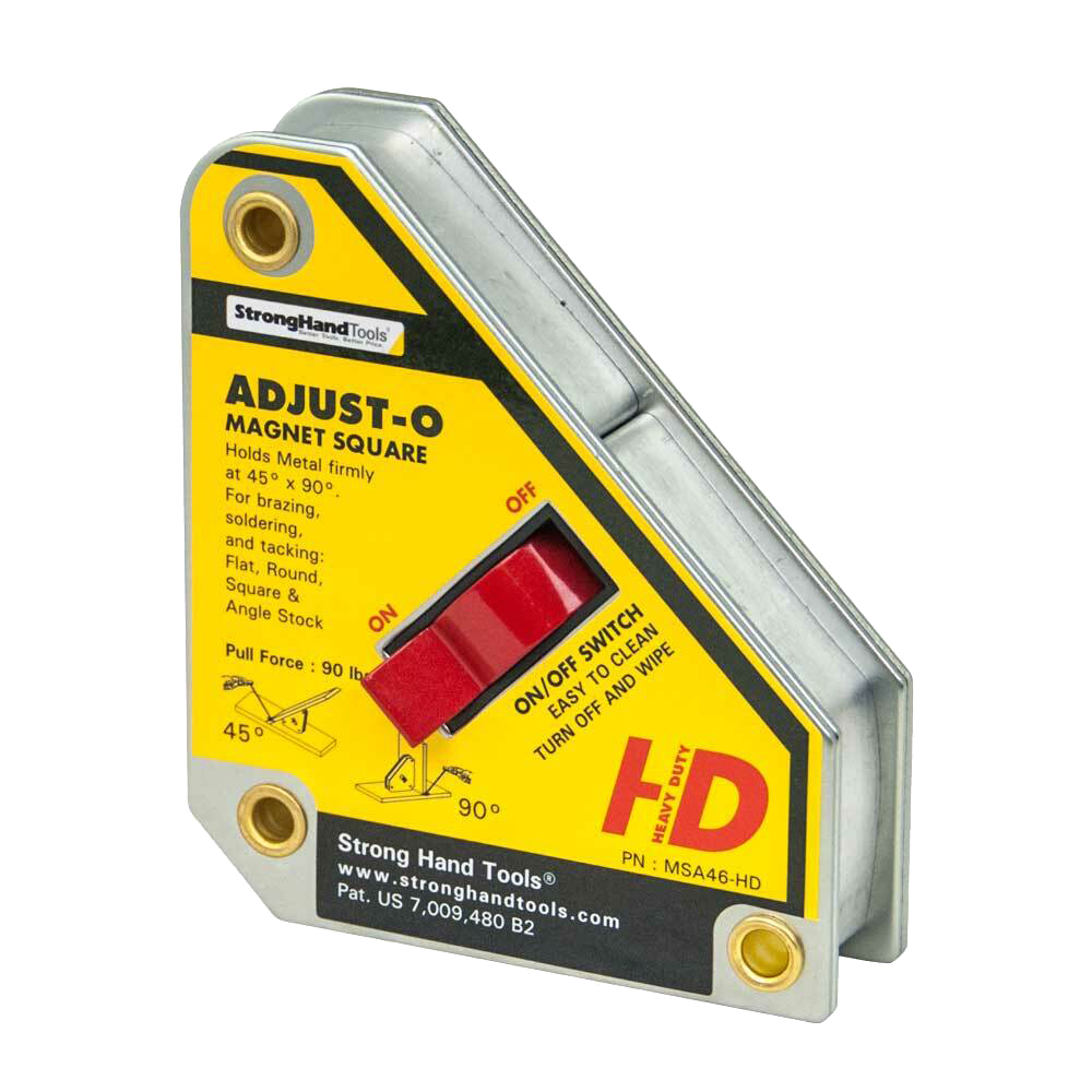 StrongHand Tools Adjust-O Magnetic Squares-ShopWeldingSupplies.com
