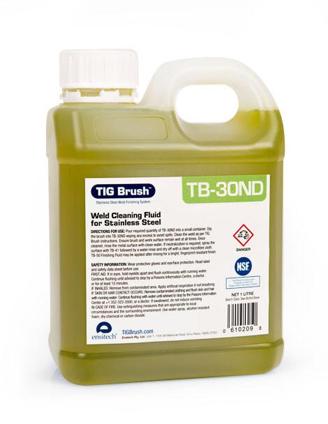 Ensitech TIG Brush Stainless Steel Weld Cleaning Fluid - TB-30ND-ShopWeldingSupplies.com